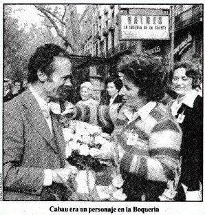 Ramón Cabau: el gastrónomo que se sucidó en la Boquería