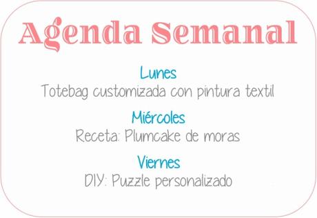 Agenda Semanal 13/11 - 19/11