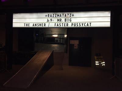 Mr.Big + The Answer + Faster Pussycat - Barcelona 09-11-17 -  Sala Razzmatazz