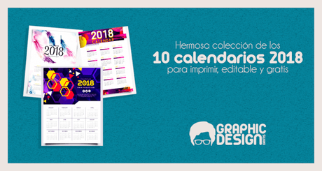 Descarga 10 calendarios 2018 gratis editables para imprimir calendarios 2018 gratis de pared apra imprimir y editables