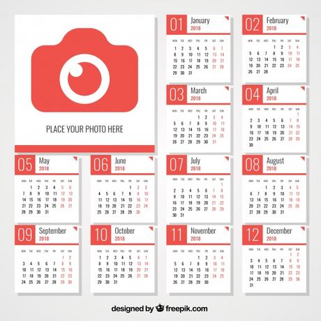 Descarga 10 calendarios 2018 gratis editables para imprimir calendarios 2018 gratis de pared editable