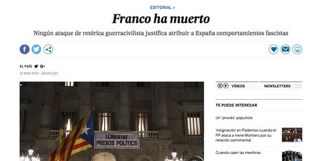 Sí, todavía franquismo