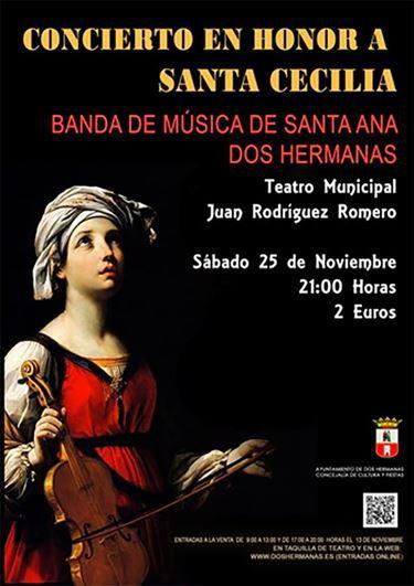 Tradicional concierto en honor a Santa Cecilia.