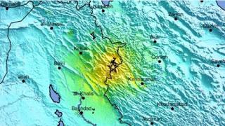 Decenas de muertos y heridos por terremoto afectó Irak e Irán.