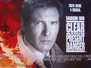 Peligro inminente (Clear and present danger, Phillip Noyce, 1994. EEUU) Peligro inminente (Clear and present danger, Phillip Noyce, 1994. EEUU)