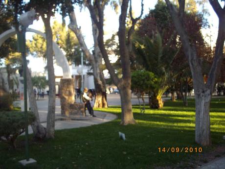 Una plaza amplia y fresca Una plaza amplia y fresca