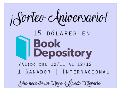 3er Sorteo Aniversario ¡Gana 15 Dólares para Book Depository!