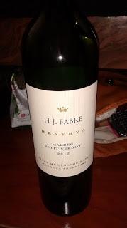 HJ Fabre Reserva 2012 Malbec-Petit Verdot HJ Fabre Reserva 2012 Malbec-Petit Verdot