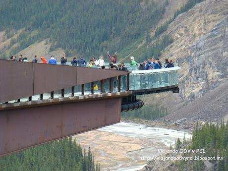 Glaciar Athabasca, Glacier Skywalk Glaciar Athabasca, Montañas rocosas Canadienses, Viajando ODV Y RCL https://viajandoodvyrcl.blogspot.mx
