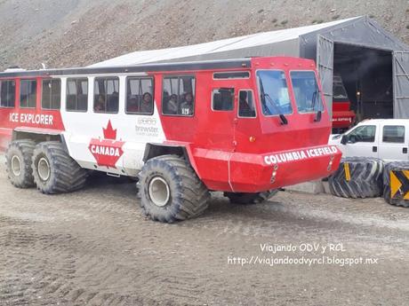 Glaciar Athabasca Glaciar Athabasca, Montañas rocosas Canadienses, Viajando ODV Y RCL https://viajandoodvyrcl.blogspot.mx