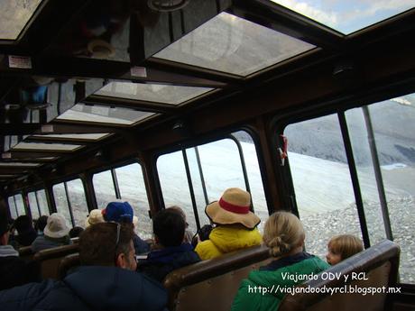 Glaciar Athabasca, Glacier Adventure Glaciar Athabasca, Montañas rocosas Canadienses, Viajando ODV Y RCL https://viajandoodvyrcl.blogspot.mx
