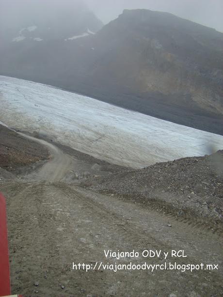 Glaciar Athabasca, Glacier Adventure Glaciar Athabasca, Montañas rocosas Canadienses, Viajando ODV Y RCL https://viajandoodvyrcl.blogspot.mx