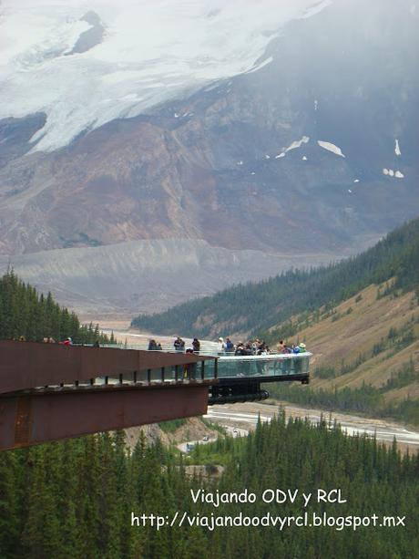 Glaciar Athabasca, Glacier Skywalk Glaciar Athabasca, Montañas rocosas Canadienses, Viajando ODV Y RCL https://viajandoodvyrcl.blogspot.mx