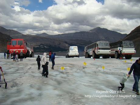 Glaciar Athabasca, Montañas rocosas Canadienses, Viajando ODV Y RCL https://viajandoodvyrcl.blogspot.mx