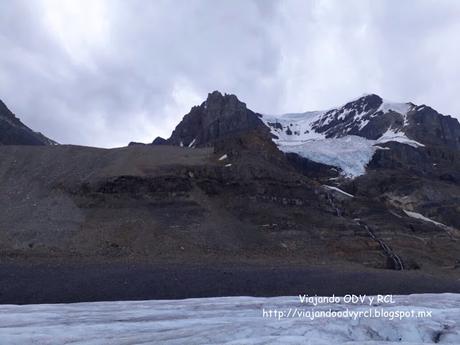 Glaciar Athabasca Glaciar Athabasca, Montañas rocosas Canadienses, Viajando ODV Y RCL https://viajandoodvyrcl.blogspot.mx