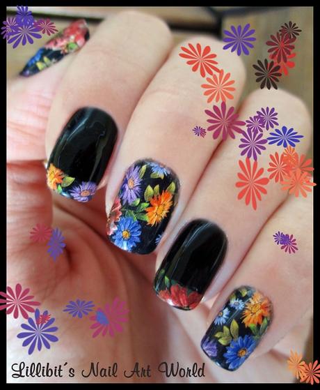 RETO COLORES 5 (Negro): Flores Milvart N227 RETO COLORES 5 (Negro): Flores Milvart N227