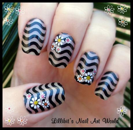 RETO COLORES 5 (Negro): Flores Milvart N227 RETO COLORES 5 (Negro): Flores Milvart N227