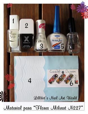 RETO COLORES 5 (Negro): Flores Milvart N227