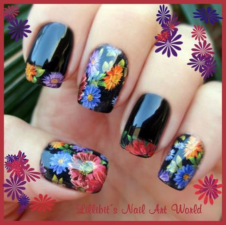 RETO COLORES 5 (Negro): Flores Milvart N227 RETO COLORES 5 (Negro): Flores Milvart N227