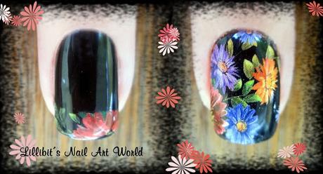 RETO COLORES 5 (Negro): Flores Milvart N227 RETO COLORES 5 (Negro): Flores Milvart N227