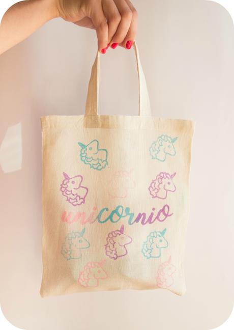 DIY: Totebag estampada con pintura