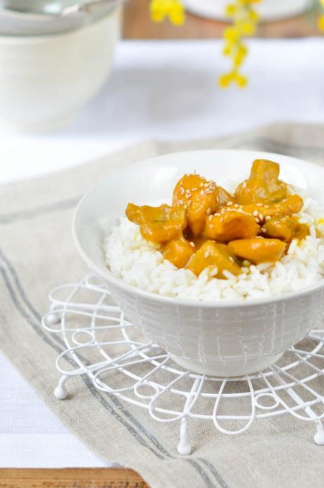 Curry de pollo Curry de pollo