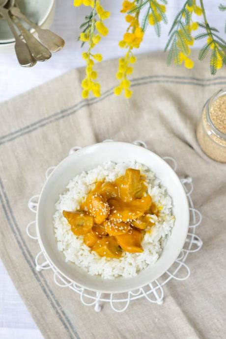 Curry de pollo Curry de pollo