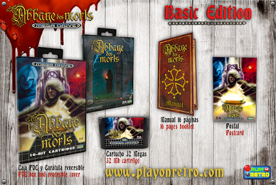 Nueva campaña para hacerte con la edición de Mega Drive de 'L'Abbaye Des Morts'