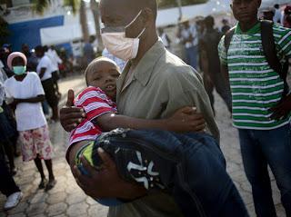 Haití muere de cólera, lo dice mi tablet