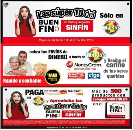 Ofertas de Waldos para el Buen Fin 2017