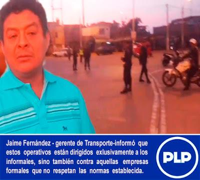 A través de operativos inopinados: GERENCIA DE TRANSPORTE DE LA MPC PROMUEVE MANEJO RESPONSABLE…