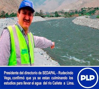 AGUAS DEL RÍO CAÑETE SERÁN DESVIADAS A LIMA…