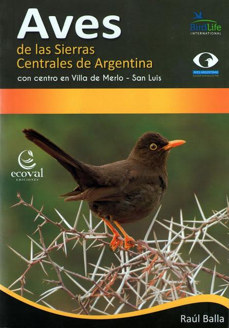 Aves de las Sierras Centrales de Argentina