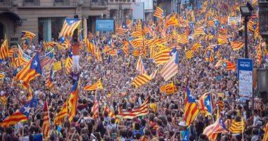 Resultado de imagen para protesta cataluña