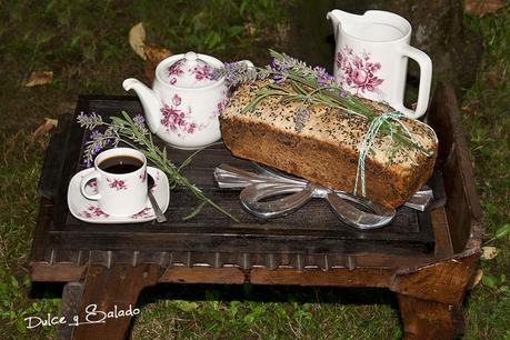 Pan de Avena y Lavanda con Masa Madre de Centeno