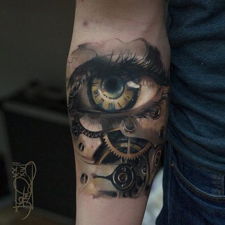 15 ideas de tatuajes Steampunk