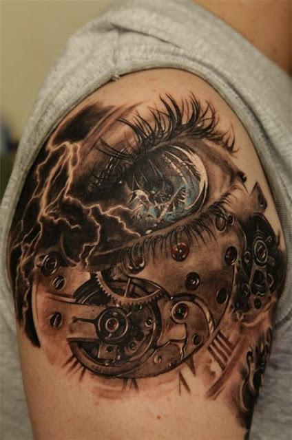 15 ideas de tatuajes Steampunk