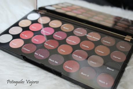 Flawless 4 de MakeUp Revolution // Tonos rojizos para el otoño