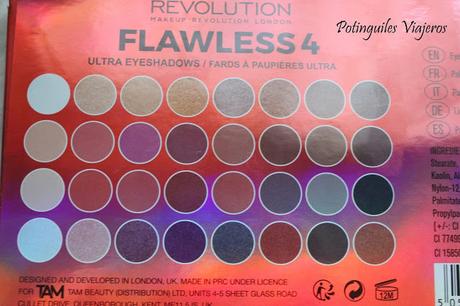 Flawless 4 de MakeUp Revolution // Tonos rojizos para el otoño