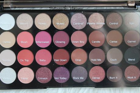 Flawless 4 de MakeUp Revolution // Tonos rojizos para el otoño