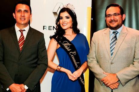 Renault augura éxitos a la Miss Ecuador en su participación en Miss Universo 2017