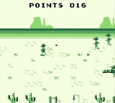 Disponible en cartucho físico para Game Boy, 'Guns&Riders', un divertido shooter pixelado