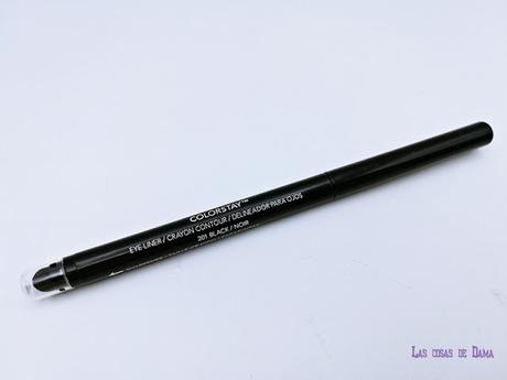 Revlon Colorstay Smokey Eyes maquillaje makeup black eyeshadow palette pencil delineador