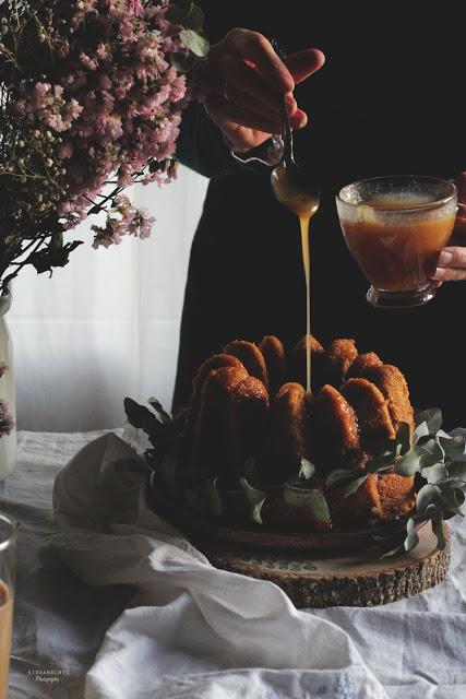 Bundt Cake de café y coco