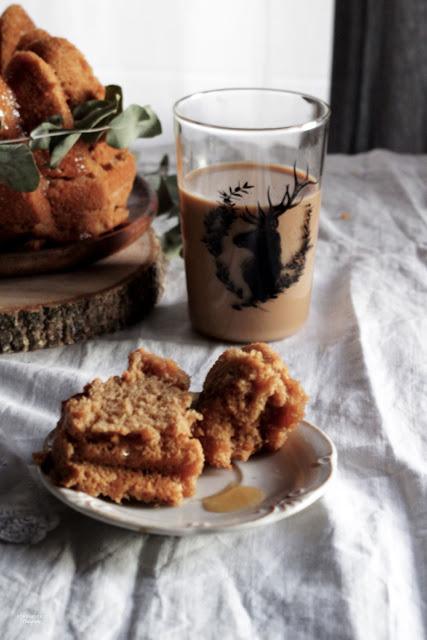 Bundt Cake de café y coco