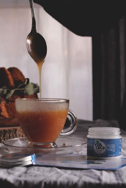 Bundt Cake de café y coco