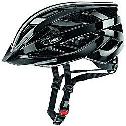 Uvex IVO - Casco de ciclismo, color negro, talla 52-57