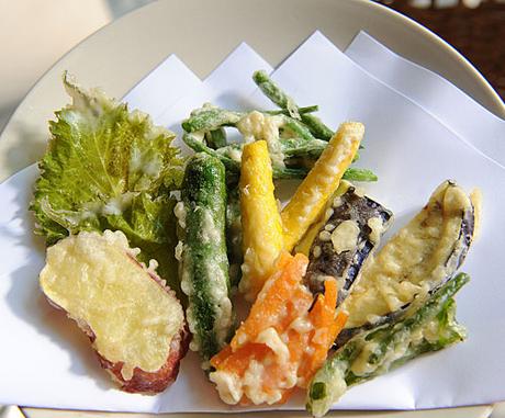 Tempura de verduras
