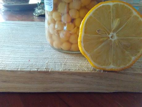 Hummus casero (sin tahini)