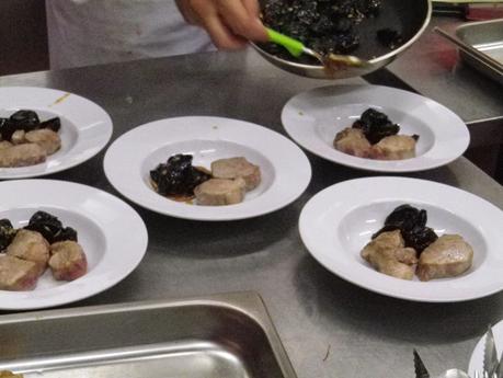 Solomillo de Cerdo con Ciruelas en Salsa.